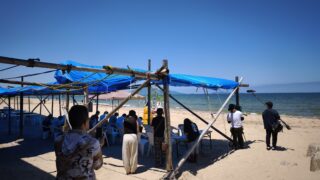 6月なのに真夏日！海開き直後の北九州の海でリフレッシュ